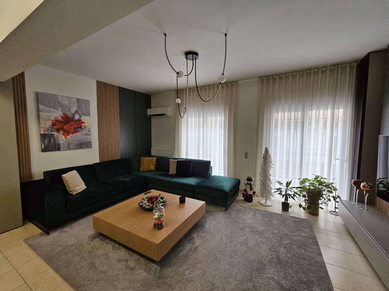 Ανακαίνιση διαμερίσματος στη Θεσσαλονίκη, σαλόνι